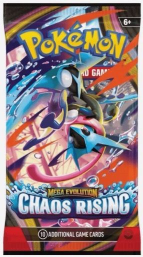 Pokemon Chaos Rising Trading Card Game Booster Pack